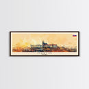 Martin Slovakia Travel Art, City Art, Framed Canvas Print or Metal Wall Art, Europe Travel Poster, Panoramic Wall Art, Extra Wide Wall Art