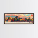 Durres Albania Travel Print Wall Art, Panoramic City Art, Travel Art, Wall Decor, Vacation Gift, Framed Canvas Print Or Metal Art