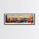 Jyvaskyla Finland Travel Art, City Art, Framed Canvas Print or Metal Wall Art, Europe Travel Poster, Panoramic Wall Art, Extra Wide Wall Art
