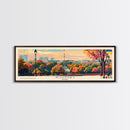 Khimki Russia Travel Print Wall Art, Panoramic City Art, Travel Art, Wall Decor, Vacation Gift, Framed Canvas Print Or Metal Art