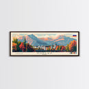 Kurgan Russia Travel Print Wall Art, Panoramic City Art, Travel Art, Wall Decor, Vacation Gift, Framed Canvas Print Or Metal Art