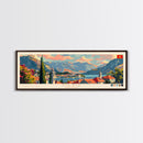 Niksic Montenegro Travel Print Wall Art, Panoramic City Art, Travel Art, Wall Decor, Vacation Gift, Framed Canvas Print Or Metal Art