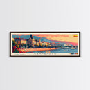 Santander Spain Travel Print Wall Art, Panoramic City Art, Travel Art, Wall Decor, Vacation Gift, Framed Canvas Print Or Metal Art
