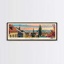 Subotica Serbia Travel Print Wall Art, Panoramic City Art, Travel Art, Wall Decor, Vacation Gift, Framed Canvas Print Or Metal Art