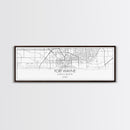 Panoramic Fort Wayne City Map, Indiana Art, Map Print, Minimalist Wall Art, Canvas Art, Housewarming Gift, Street Map Art, Closing Gift