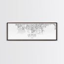 Panoramic Las Vegas  City Map, Nevada Art, Map Print, Minimalist Wall Art, Canvas Art, Housewarming Gift, Street Map Art, Closing Gift