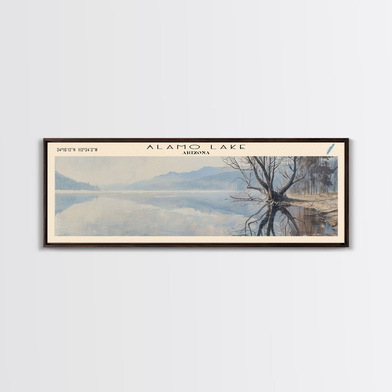 Alamo Lake Arizona Wall Art, Wall Print, Travel Wall Art, Nature Wall DÃ©cor, Above Bed Art, Living Room Wall Print