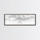 Panoramic Sofia City Map, Bulgaria Art, Map Print, Minimalist Wall Art, Canvas Art, Housewarming Gift, Street Map Art, Closing Gift