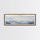 Dolomites Framed Canvas Print Travel Poster | Wall Art | Home Decor | Gift For Travel Lover | Wall Hanging | Original Art