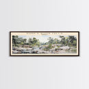 Dunn's River Falls Travel Print Wall Art, Travel Poster Print, Retro Style COUNTRY Home Decor, Wall Hanging, Travel Gift Idea, Unique Metal Art