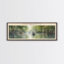 Mekong Delta Travel Poster Print, Framed Canvas Wall Art, Metal Wall Art, COUNTRY art, Gift For Him, Travel Wall Art, Travel Lover Gift