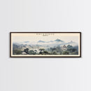 Palenque COUNTRY | Framed Travel Poster Canvas Print | Trendy Wall Art | Watercolor Painting | Living Room Art | Unique Art