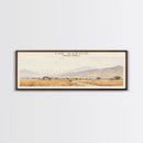 The Karoo Travel Print Wall Art, Travel Poster Print, Retro Style COUNTRY Home Decor, Wall Hanging, Travel Gift Idea, Unique Metal Art