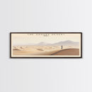 The Sahara Desert Framed Canvas Print Travel Poster | Wall Art | Home Decor | Gift For Travel Lover | Wall Hanging | Original Art