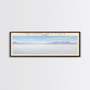 The Uyuni Salt Flats COUNTRY | Framed Travel Poster Canvas Print | Trendy Wall Art | Watercolor Painting | Living Room Art | Unique Art