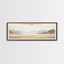 Uvs Nuur Basin Travel Poster Print, Framed Canvas Print, COUNTRY Travel Art, Wood Framed Art, Wall Hanging, Home Decor
