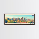 Adelaide, Australia Panoramic Travel Poster Canvas Print, Adelaide, Australia Painting, Australia Art, Adelaide Panoramic Travel Art, Travel Painting