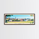 Ballymena, Ireland Travel Poster Panoramic Canvas Print, Ballymena, Ireland Painting, Ireland Art, Ballymena Travel Art, Guest Room Painting