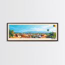 Garoua, Cameroon Travel Poster Panoramic Canvas Print, Garoua, Cameroon Painting, Cameroon Art, Garoua Travel Art, Guest Room Painting