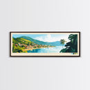 Panoramic Travel Poster Matadi, Congo Canvas Print, Matadi, Congo Painting, Congo Art, Matadi Travel Art, Guest Room Painting
