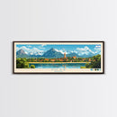 Pilar, Argentina Travel Poster Panoramic Canvas Print, Pilar, Argentina Painting, Argentina Art, Pilar Travel Art, Guest Room Painting