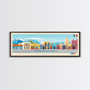 Panoramic Travel Poster Reynosa, Mexico Canvas Print, Reynosa, Mexico Painting, Mexico Art, Reynosa Travel Art, Guest Room Painting