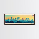 Torreon, Mexico Travel Poster Panoramic Canvas Print, Torreon, Mexico Painting, Mexico Art, Torreon Travel Art, Guest Room Painting