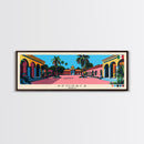 Apodaca, Mexico Panoramic Canvas Print, Apodaca, Mexico Painting, Mexico Art, Apodaca Travel Poster, Travel Art, Vacation Gift