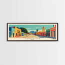 Chihuahua, Mexico Panoramic Canvas Print, Chihuahua, Mexico Painting, Mexico Art, Chihuahua Travel Poster, Travel Art, Vacation Gift