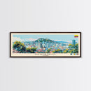 Guayaquil, Ecuador Panoramic Canvas Print, Guayaquil, Ecuador Painting, Ecuador Art, Guayaquil Travel Poster, Travel Art, Vacation Gift