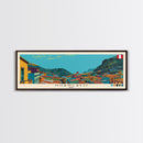 Huancayo, Peru Panoramic Canvas Print, Huancayo, Peru Painting, Peru Art, Huancayo Travel Poster, Travel Art, Living Room Painting