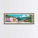Itagui, Colombia Panoramic Canvas Print, Itagui, Colombia Painting, Colombia Art, Itagui Travel Poster, Travel Art, Guest Room Painting