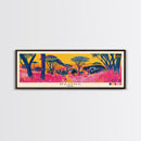 Ngong, Kenya Panoramic Canvas Print, Ngong, Kenya Painting, Kenya Art, Ngong Travel Poster, Travel Art, Guest Room Painting