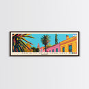 Santa Fe de la Vera Cruz, Argentina Panoramic Canvas Print, Santa Fe de la Vera Cruz, Argentina Painting, Argentina Art, Santa Fe de la Vera Cruz Travel Poster, Travel Art, Guest Room Painting