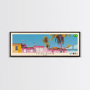 Teresina, Brazil Panoramic Canvas Print, Teresina, Brazil Painting, Brazil Art, Teresina Travel Poster, Travel Art, Vacation Gift