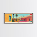Trujillo, Peru Panoramic Canvas Print, Trujillo, Peru Painting, Peru Art, Trujillo Travel Poster, Travel Art, Guest Room Painting
