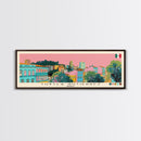 Tuxtla Gutierrez, Mexico Panoramic Canvas Print, Tuxtla Gutierrez, Mexico Painting, Mexico Art, Tuxtla Gutierrez Travel Poster, Travel Art, Living Room Painting