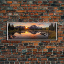 Panoramic of Glacier Bay National Park , Extra Large Wall Art, Panoramic Wall Art, Panoramic Landscape Print, Landscape Photography