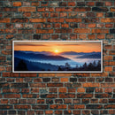 Panoramic of Great Smoky Mountains National Park, Extra Large Wall Art, Panoramic Wall Art, Panoramic Landscape Print, Landscape Photography