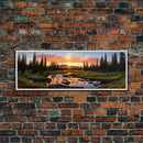 Panoramic Print of Kings Canyon National Park, Extra Large Wall Art, Panoramic Wall Art, Panoramic Landscape Print, Landscape Photography