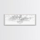 Panoramic Bakersfield City Map, California Art, Map Print, Minimalist Wall Art, Canvas Art, Housewarming Gift, Street Map Art, Closing Gift