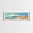 Brancaster Beach, United Kingdom Panoramic Beach Print, Vacation Gift, United Kingdom Wall Art, Framed Canvas Print, Framed Beach Painting