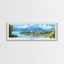 Chiemsee, Germany Panoramic Print, Vacation Gift, Germany Wall Art, Beach Painting, Beach Decor, Beach Or Lakehouse Art