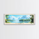 Côn Đảo, Vietnam Panoramic Beach Print, Vacation Gift, Vietnam Wall Art, Beach Painting, Beach Decor, Beach Painting