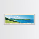 Culebra Island, Puerto Rico Panoramic Print, Vacation Gift, Puerto Rico Wall Art, Vacation Wall Art, Vacatation Memories, Beach Decor, Beach Or Lakehouse Art