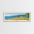Grand Isle, Vermont Panoramic Print, Vacation Gift, Vermont Wall Art, Vacation Wall Art, Vacatation Memories, Beach Decor, Beach Or Lakehouse Art