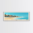 Jericoacoara, Brazil Panoramic Beach Print, Vacation Gift, Brazil Wall Art, Framed Canvas Print, Framed Beach Painting