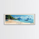 Ko Kut, Thailand Panoramic Print, Vacation Gift, Thailand Wall Art, Vacation Wall Art, Vacatation Memories, Beach Decor, Beach Or Lakehouse Art