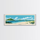 Los Roques, Venezuela Panoramic Beach Print, Vacation Gift, Venezuela Wall Art, Beach Painting, Beach Decor, Beach Painting
