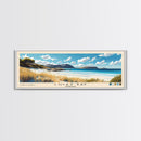 Lucky Bay, Australia Panoramic Print, Vacation Gift, Australia Wall Art, Beach Painting, Beach Decor, Beach Or Lakehouse Art